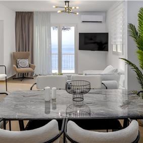 4 bedroom villa with pool by the sea, near Corfu town, sleeps 8